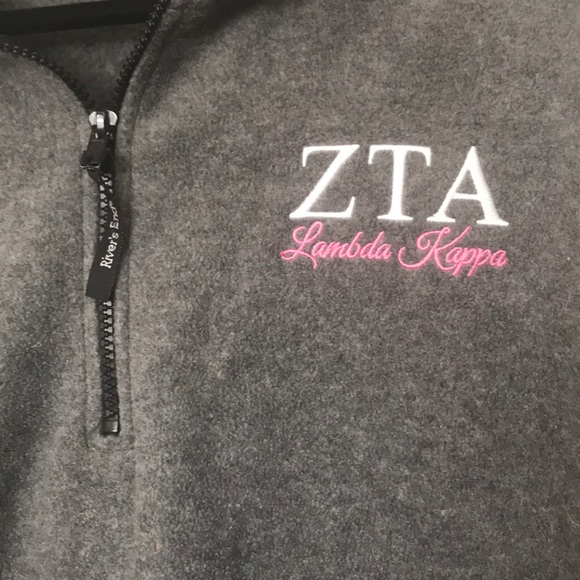 ZTA Gray Fleece Zip - Picture 2 of 4